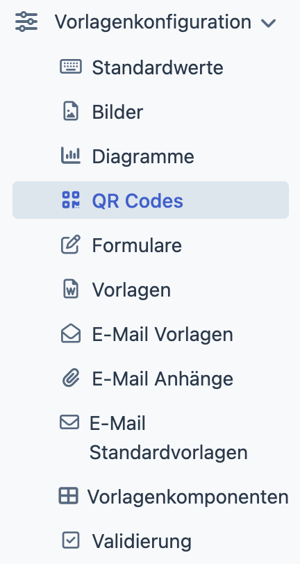 Erweiterte QR-Code-Funktionalität