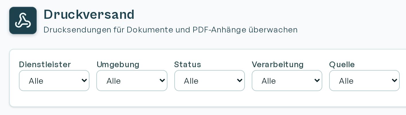 Print delivery, e-mail bounce handling and reproducible retries